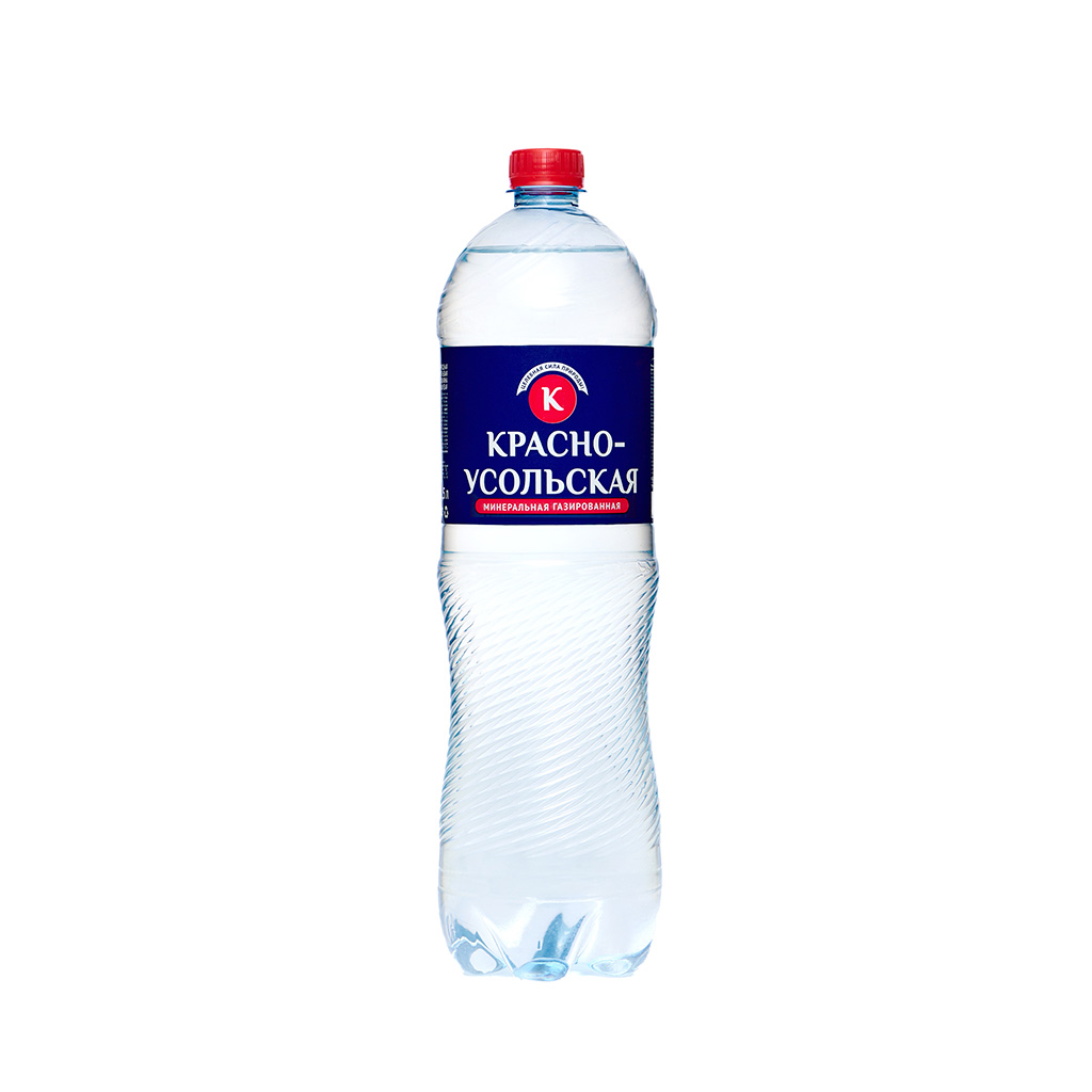 Минеральная газированная Красноусольская 1,5 л